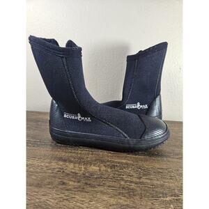 Scuba Max Titanium Reeftrack 6.0mm High Top Dive Boots Shoes Size 5